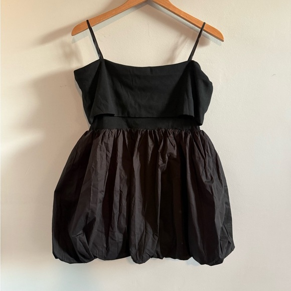 Lulu's Strapless Bubble Black Dress, Size Large, Excellent Condition - Picture 6 of 7